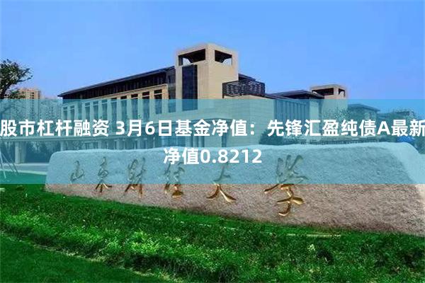 股市杠杆融资 3月6日基金净值：先锋汇盈纯债A最新净值0.8212