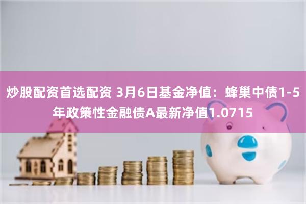 炒股配资首选配资 3月6日基金净值：蜂巢中债1-5年政策性金融债A最新净值1.0715