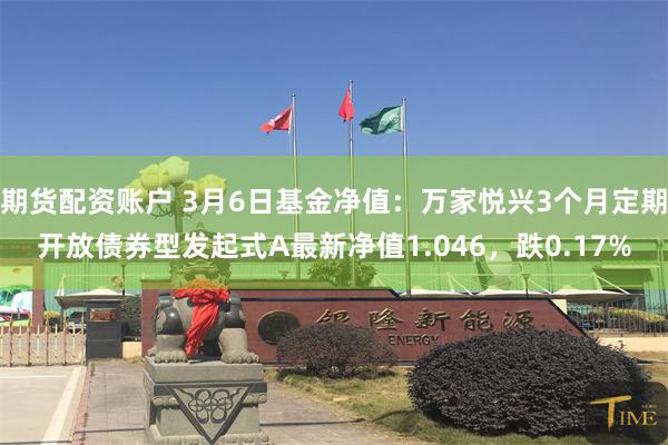 期货配资账户 3月6日基金净值：万家悦兴3个月定期开放债券型发起式A最新净值1.046，跌0.17%