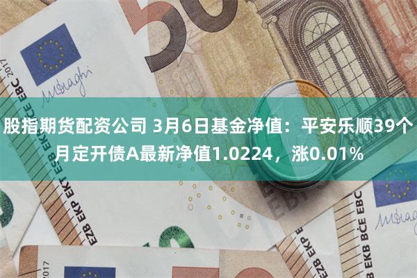 股指期货配资公司 3月6日基金净值：平安乐顺39个月定开债A最新净值1.0224，涨0.01%